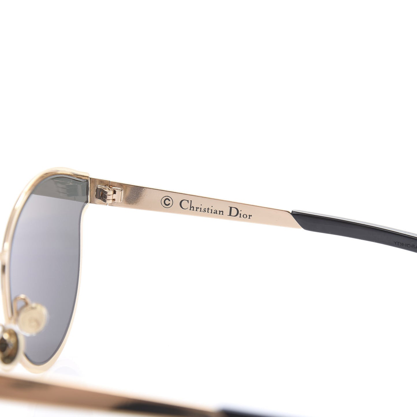 Marble Symmetric Sunglasses Gold