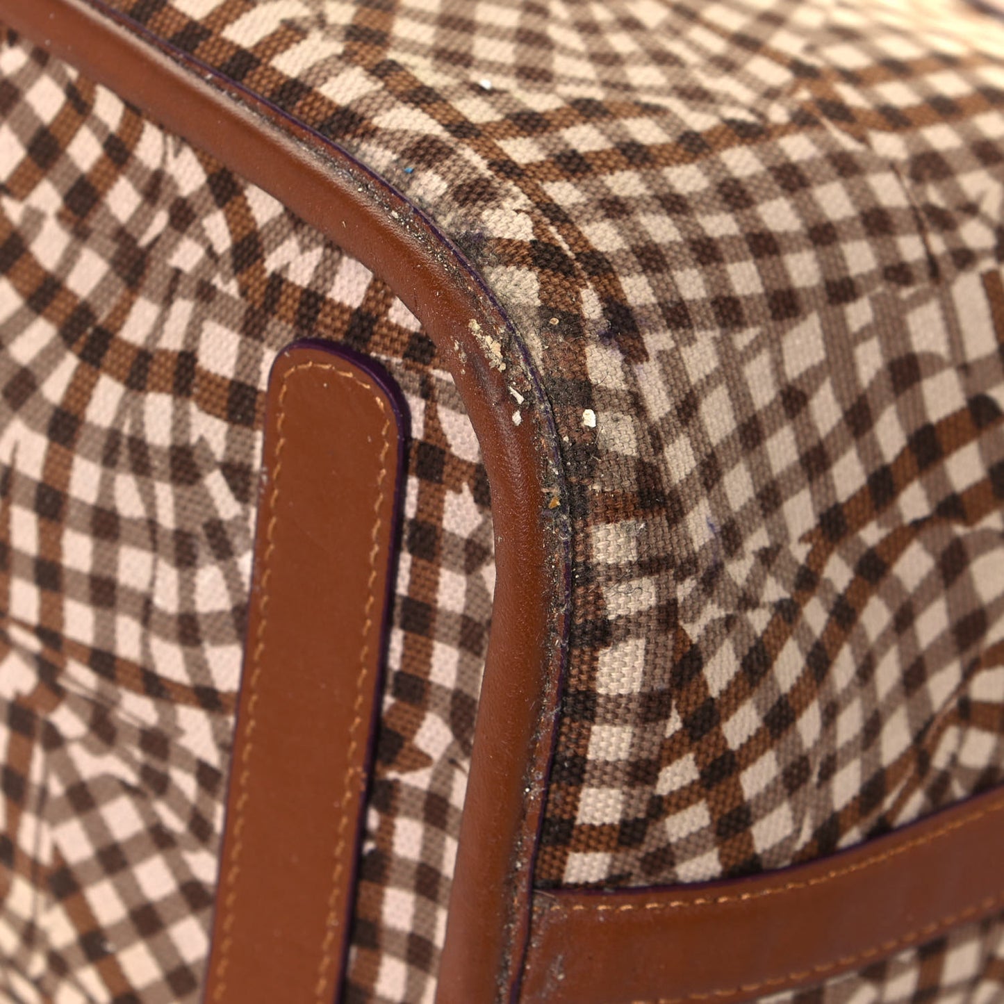 Visetos Medium Liz Reversible Shopper Tote Cognac