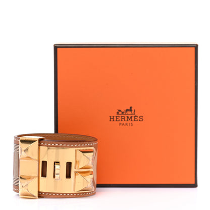 Hermes Swift Collier de Chien CDC Light Circuit 24 Bracelet T2 Gold 7 of 7