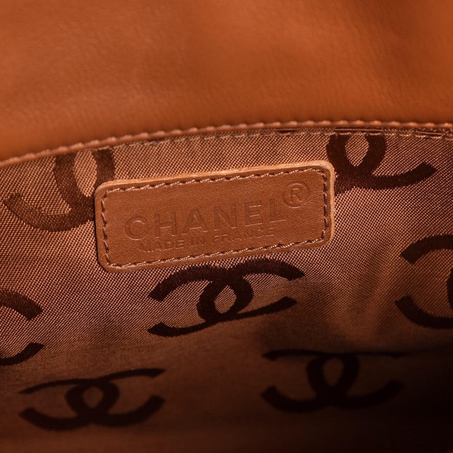 Deerskin Shoulder Bag Brown