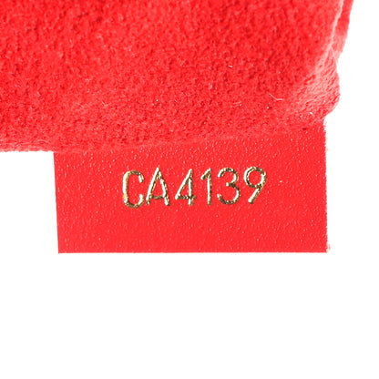 Louis Vuitton Denim Monogram Patchwork City Pouch Blue Rouge 7 of 10