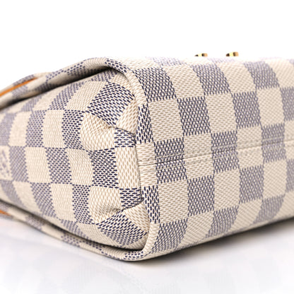 Louis Vuitton Damier Azur Braided Croisette Rose 6 of 8