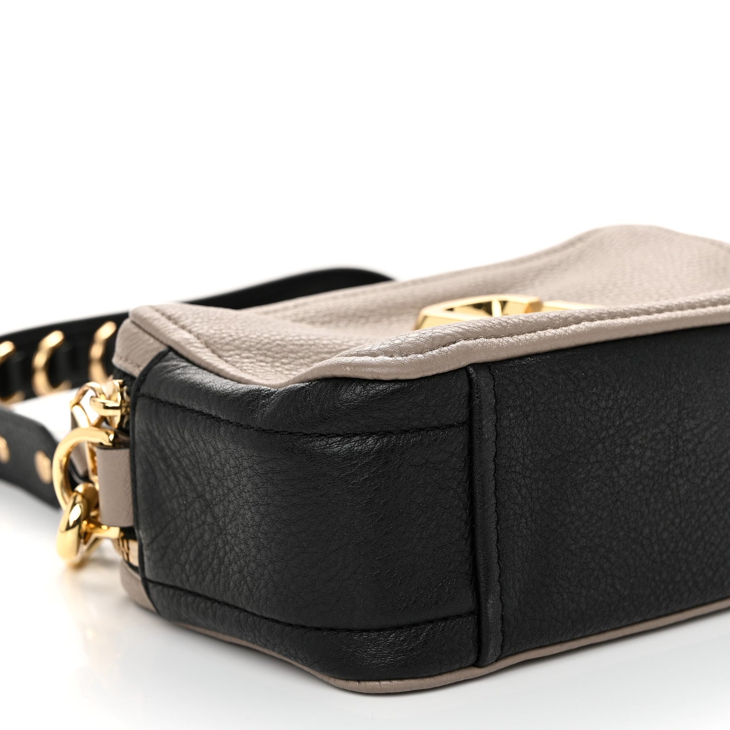 Calfskin Small Snapshot Camera Bag French Grey