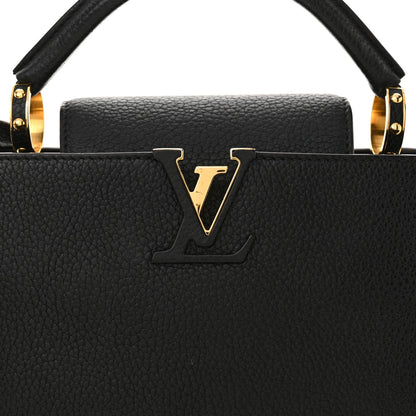 Louis Vuitton Taurillon Capucines BB Black 7 of 7