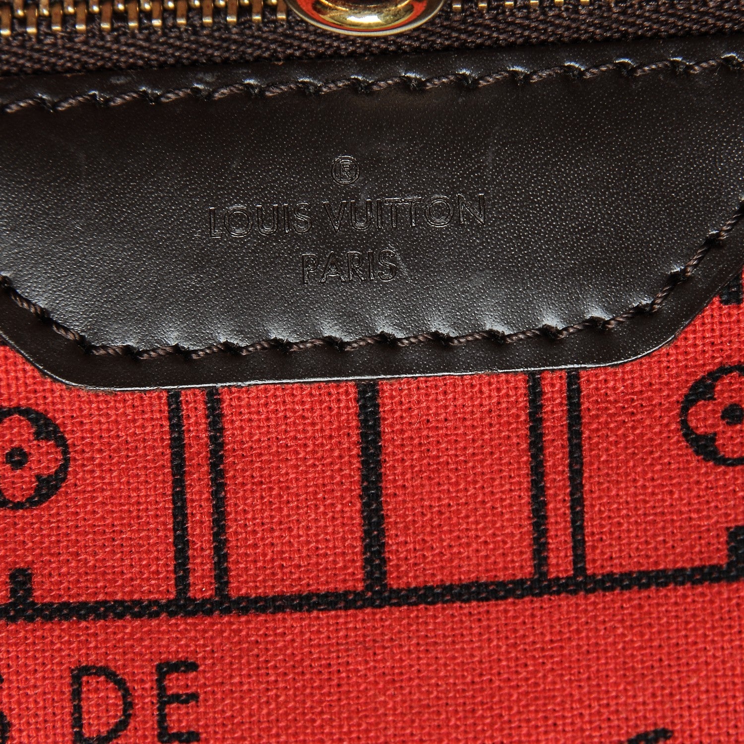 Louis Vuitton Damier Ebene Neverfull GM 6 of 15