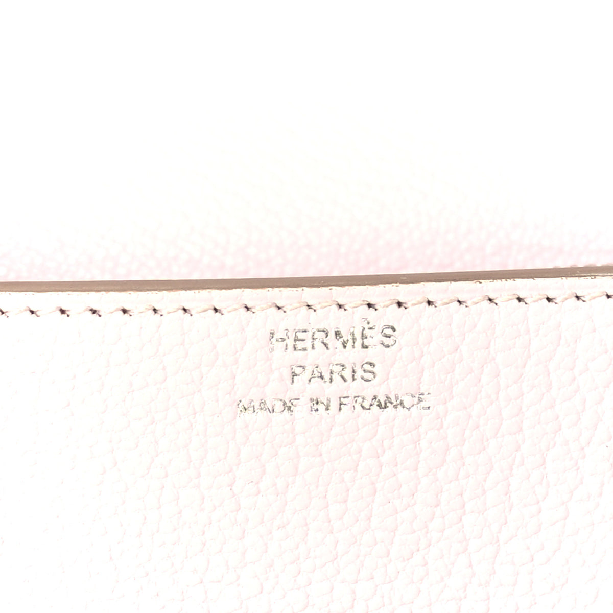 Hermes Chevre Mysore Roulis Slim Wallet  Mauve Pale 6 of 6