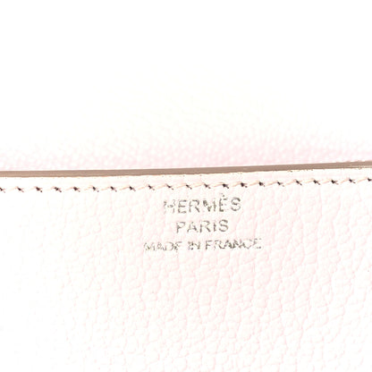Hermes Chevre Mysore Roulis Slim Wallet  Mauve Pale 6 of 6