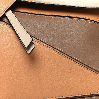 Loewe Calfskin Small Puzzle Bag Warm Desert Mink 7 of 7
