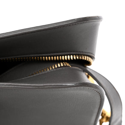 Saint Laurent Smooth Calfskin Medium Monogram Cabas Fog 12 of 19