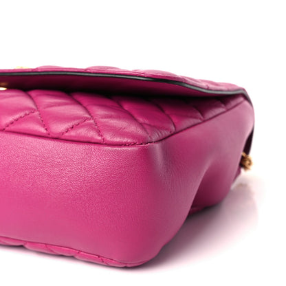 Versace Nappa Quilted Medusa Chain Crossbody Pink 8 of 8