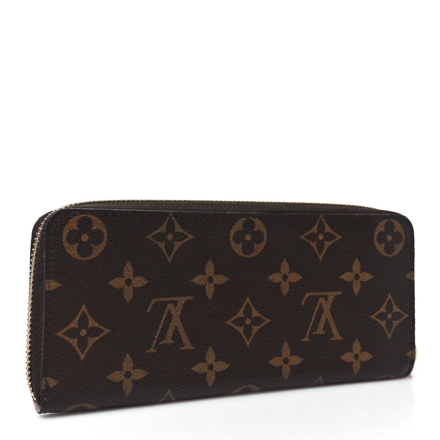 Louis Vuitton Monogram Clemence Wallet Rose Ballerine 3 of 7