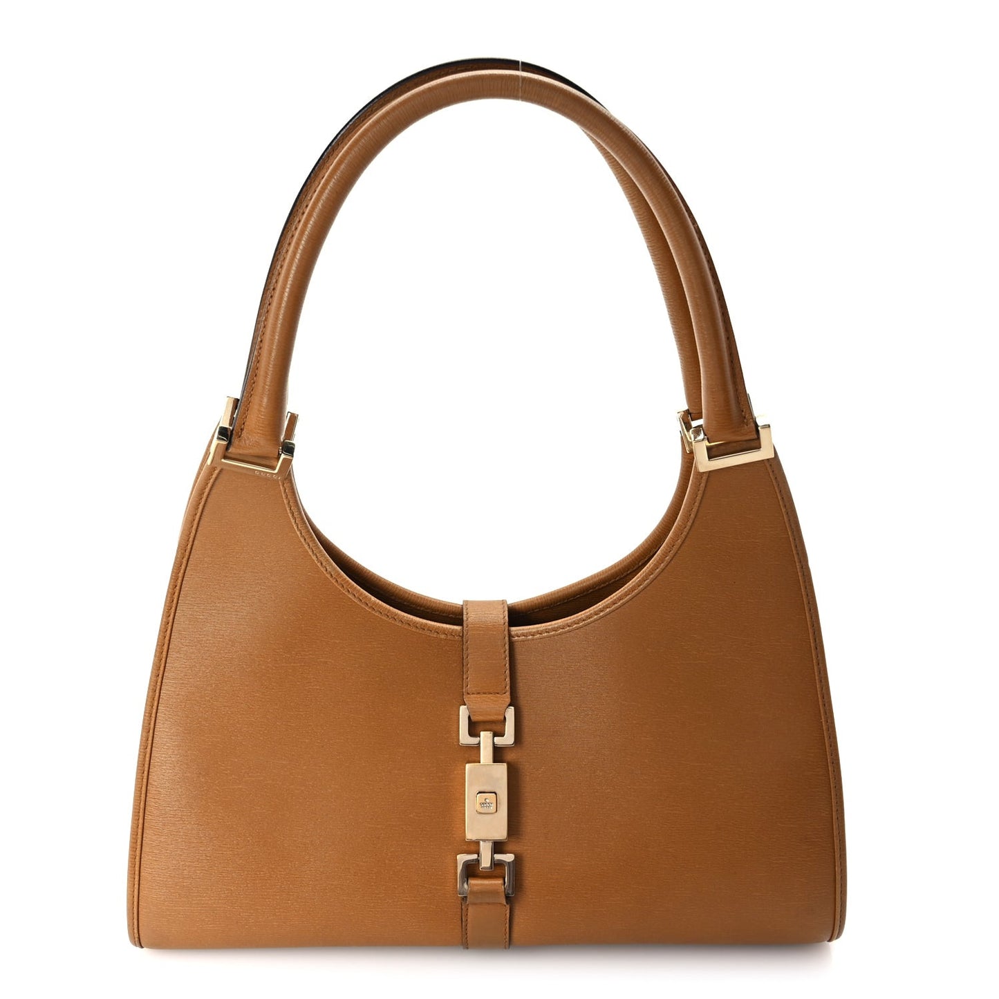 Calfskin Bardot Hobo Tan
