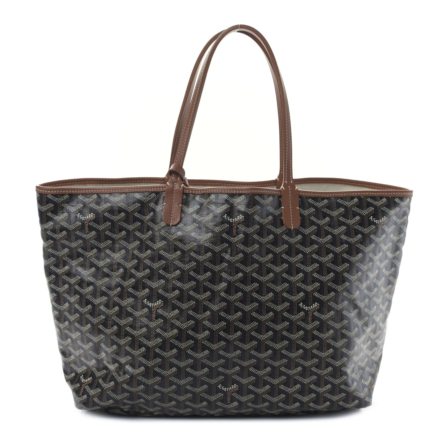 Goyard Goyardine Saint Louis PM Black Gold 1 of 10