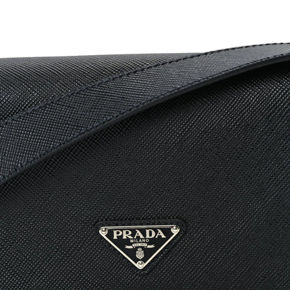 Prada Saffiano Shoulder Bag Black 6 of 8