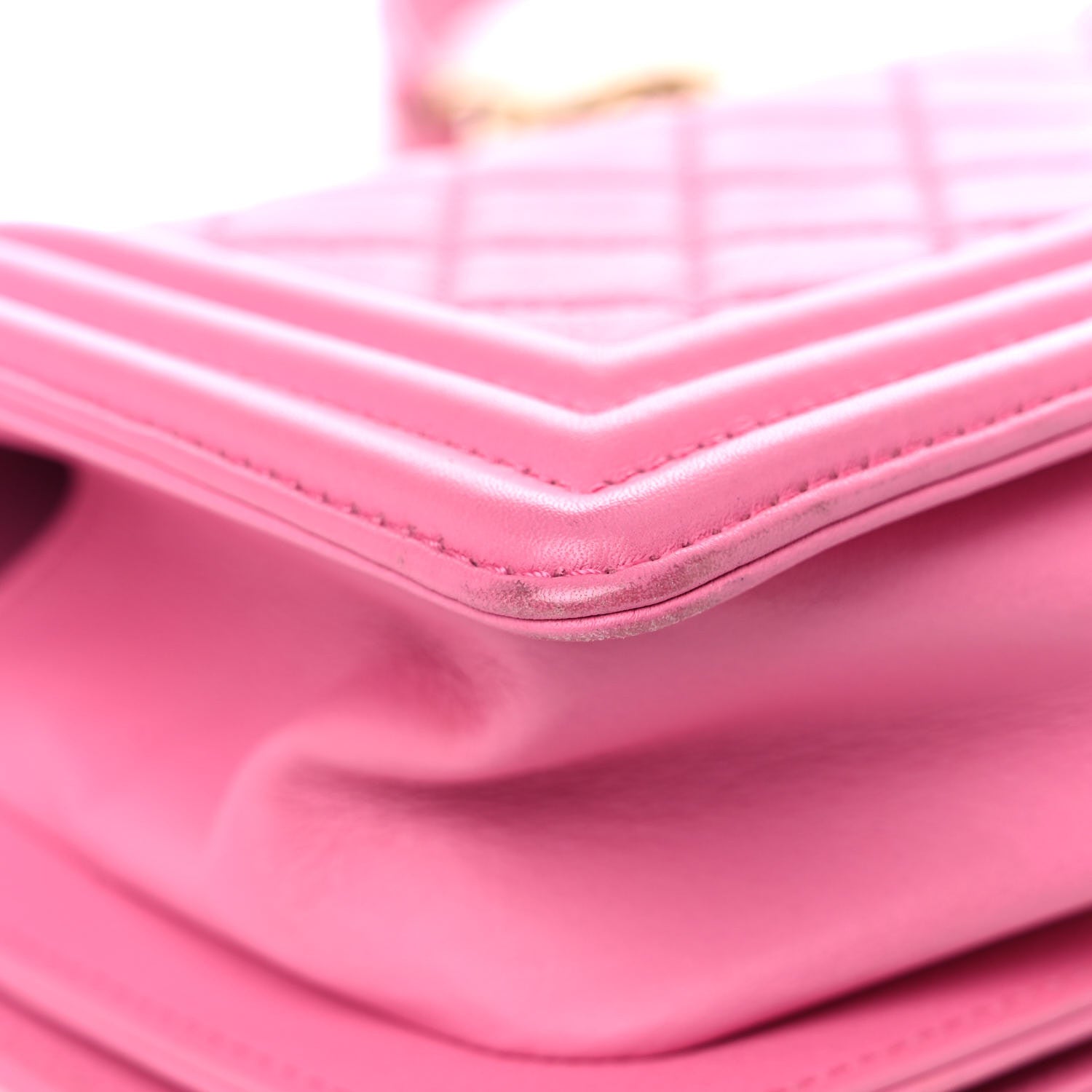 Chanel Calfskin Quilted Small Boy Flap Pink 6 of 13