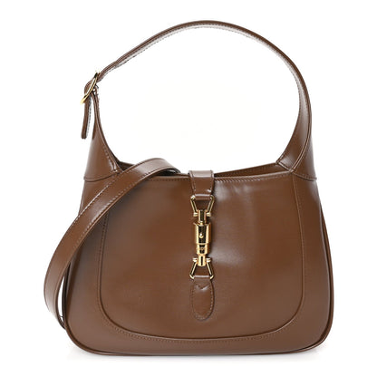 Gucci Boarded Dyana Lux Calfskin Small Jackie 1961 Hobo  Brown Sugar 1 of 8