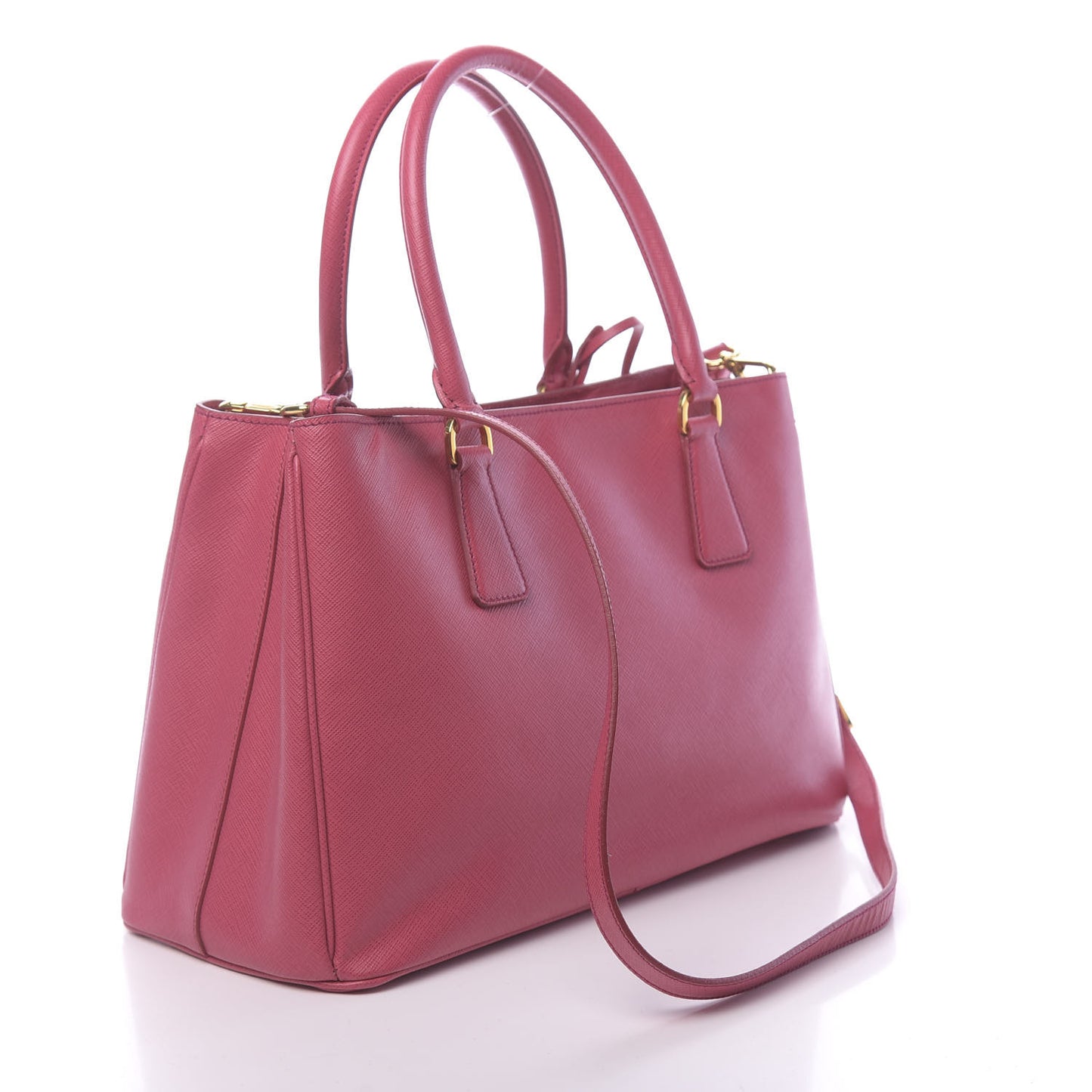 Saffiano Lux Medium Tote Peonia