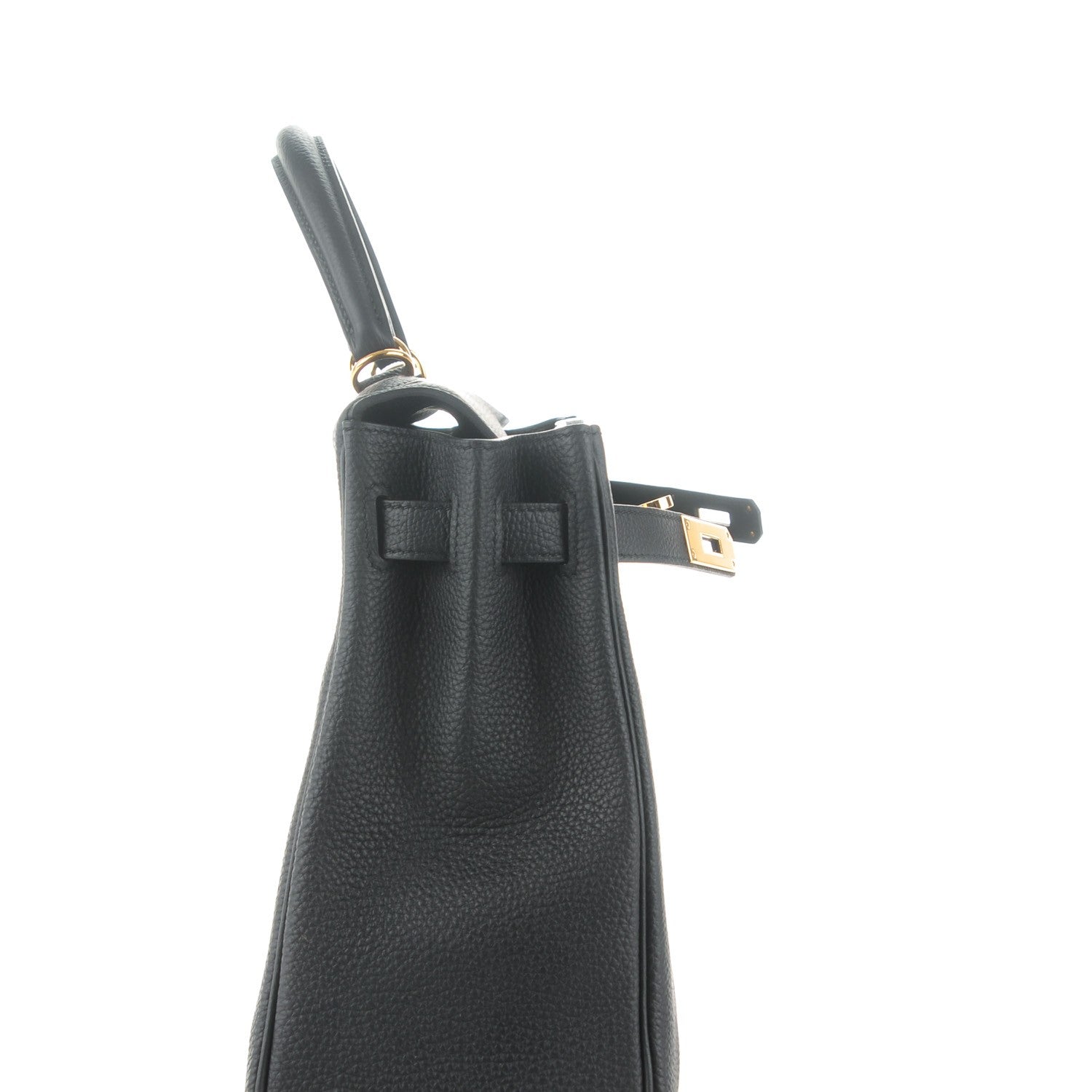 Hermes Togo Kelly Retourne 32 Black 16 of 26