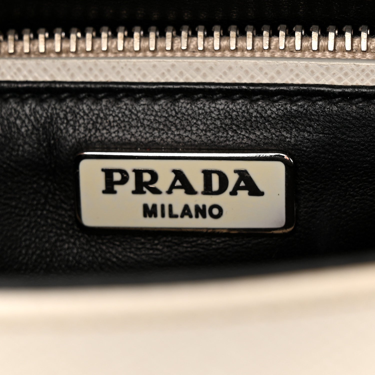 Prada Saffiano Lux Shoulder Bag Caramel Talco 6 of 10