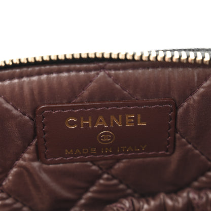 Chanel Caviar Quilted Cosmetic Case Black 6 of 8