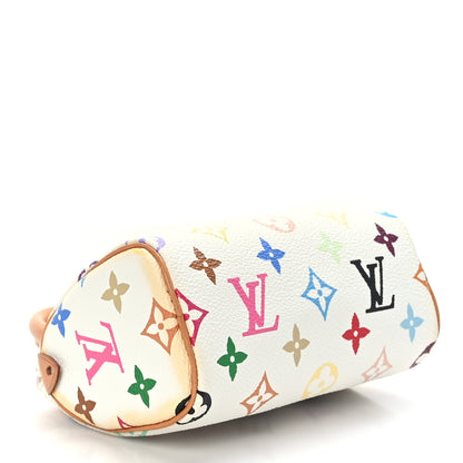 Louis Vuitton Monogram Multicolor Mini Sac HL Speedy White 4 of 7