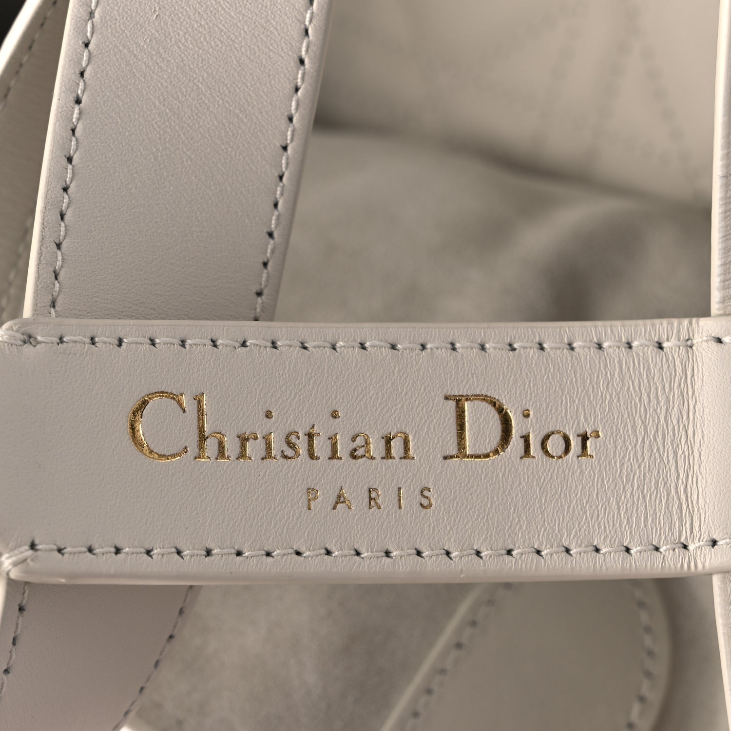 Christian Dior Calfskin Macrocannage Medium Toujours Latte 5 of 8