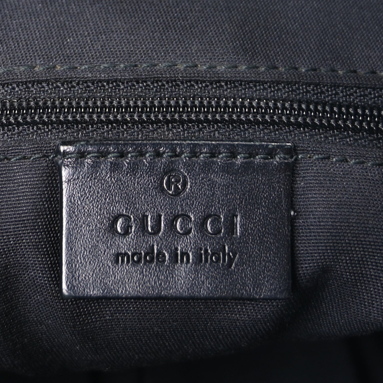 Gucci GG Monogram Web Flat Messenger Bag  Black 5 of 8