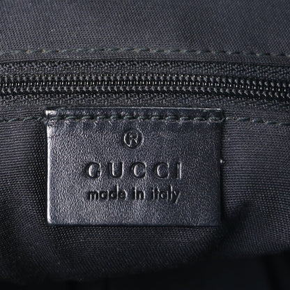 Gucci GG Monogram Web Flat Messenger Bag  Black 5 of 8
