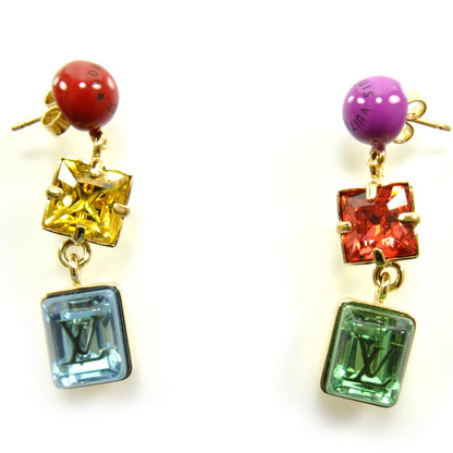 Louis Vuitton Resin and Strass Cosmopolitan Earrings 1 of 5