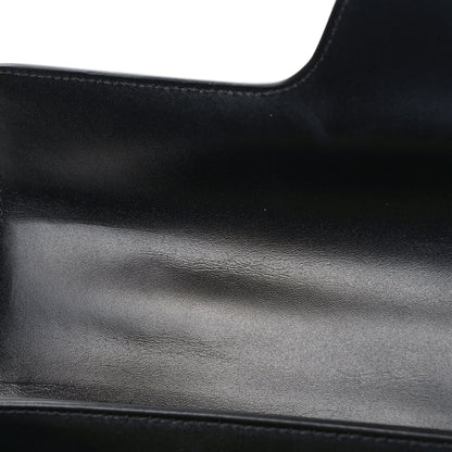 Celine Satinated Calfskin Medium 16 Top Handle Bag Black 10 of 11