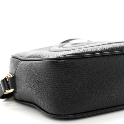 Gucci Pebbled Calfskin Small Soho Disco Bag Black 9 of 12