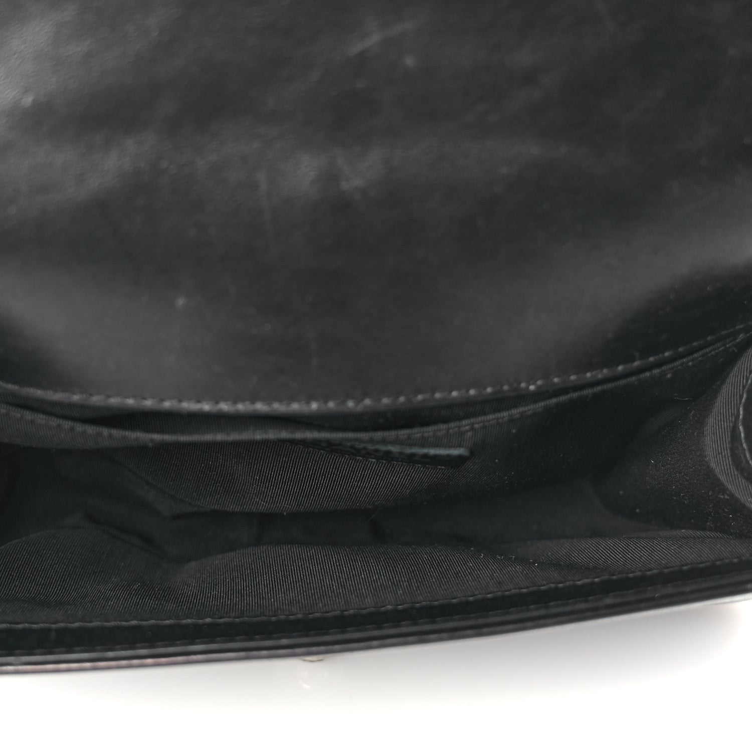 Chanel Goatskin Quilted Medium Boy Top Handle Flap Black 4 of 9