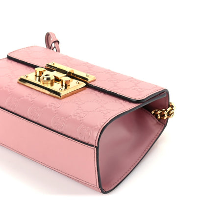 Gucci ssima Small Padlock Shoulder Bag  Rose Baby Candy 8 of 8