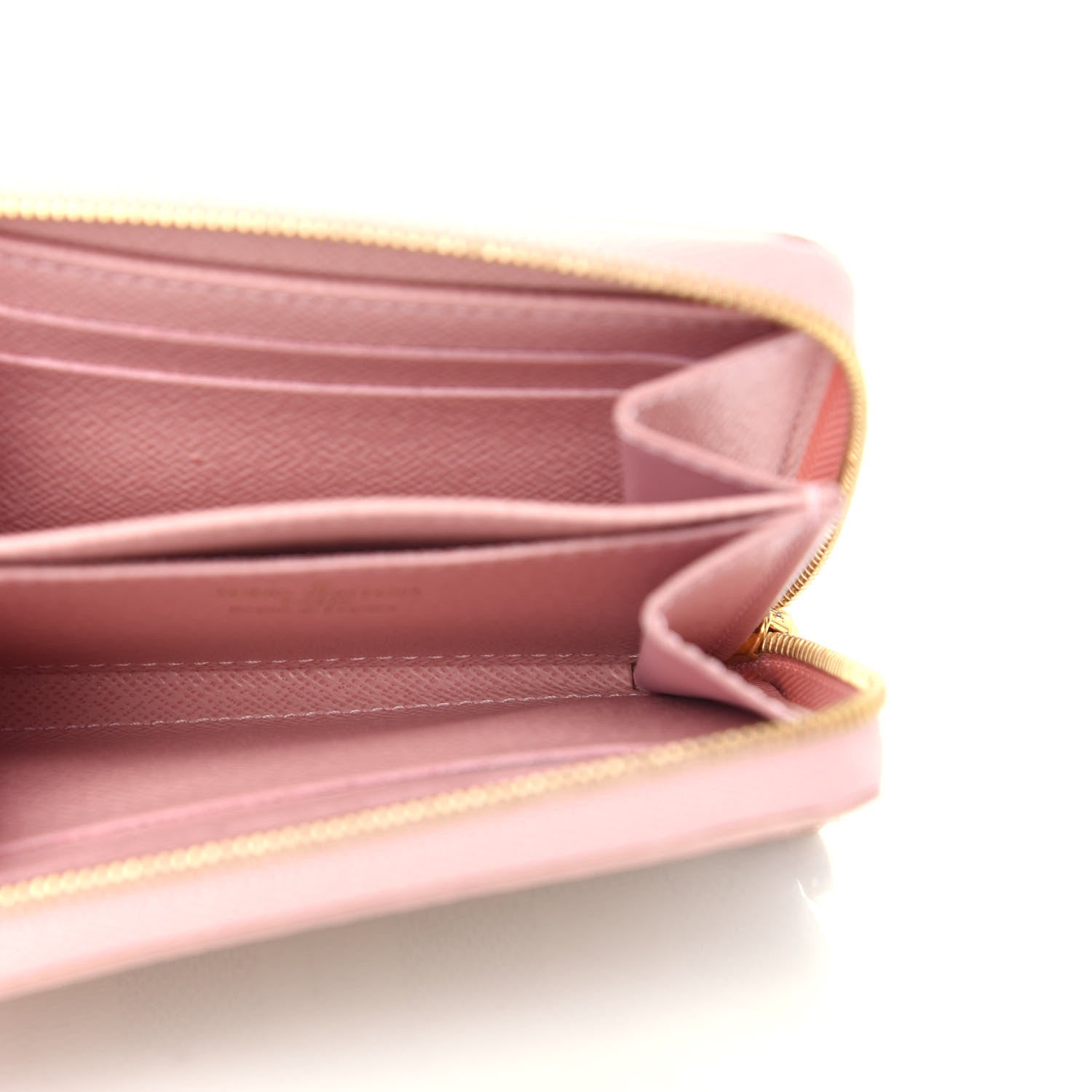 Louis Vuitton Damier Azur Zippy Coin Purse Rose Ballerine 5 of 8