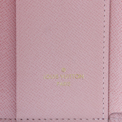Louis Vuitton Monogram Zoe Wallet Rose Ballerine 6 of 8
