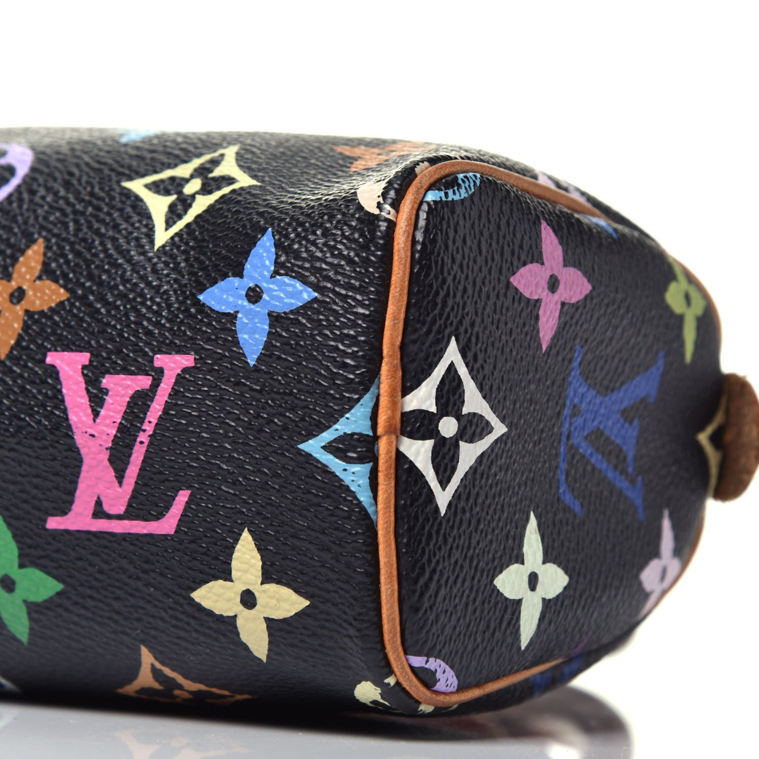 Louis Vuitton Monogram Multicolor Mini Sac HL Speedy Black 7 of 9