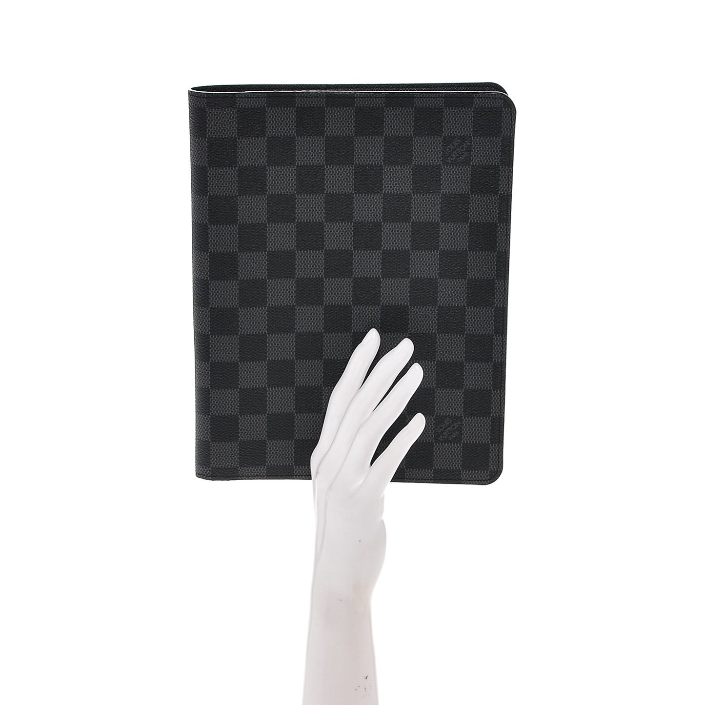 Damier Graphite Desk Agenda Cover