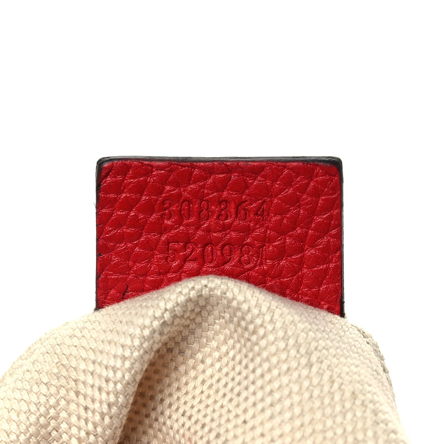 Gucci Pebbled Calfskin Small Soho Disco Bag Vibrant Red Vibrant Red 6 of 11