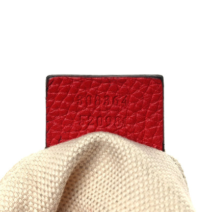 Gucci Pebbled Calfskin Small Soho Disco Bag Vibrant Red Vibrant Red 6 of 11