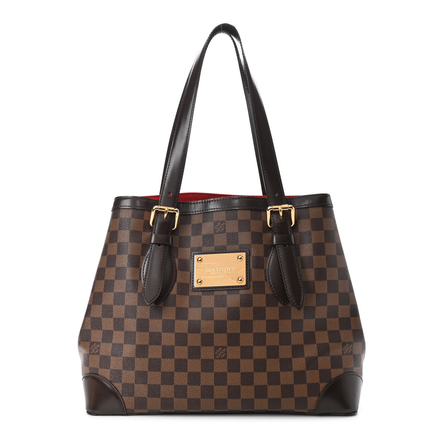 Louis Vuitton Damier Ebene Hampstead MM 1 of 8