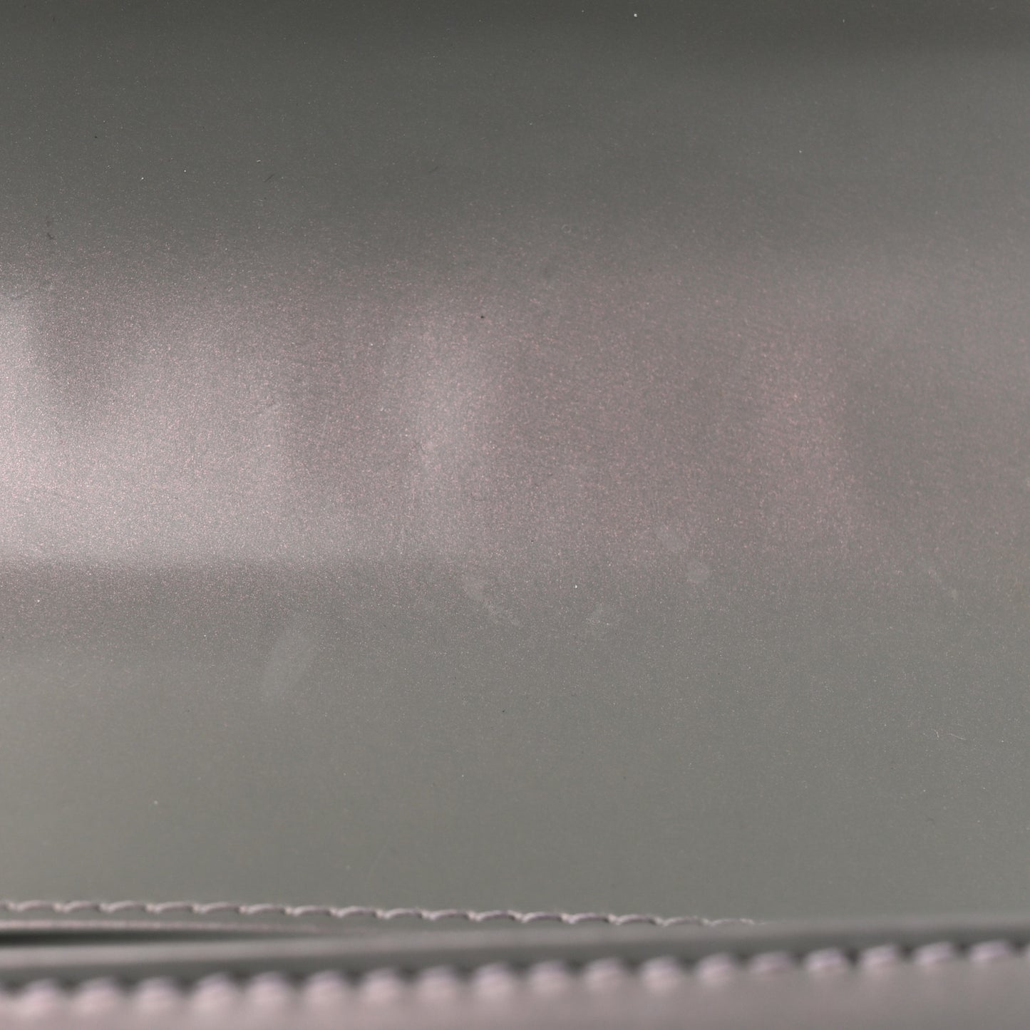 Glazed Calfskin Large Boy Flap Grey
