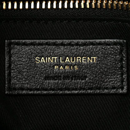 Saint Laurent Grained Calfskin Sac De Jour Souple North South Tote Brown 6 of 11