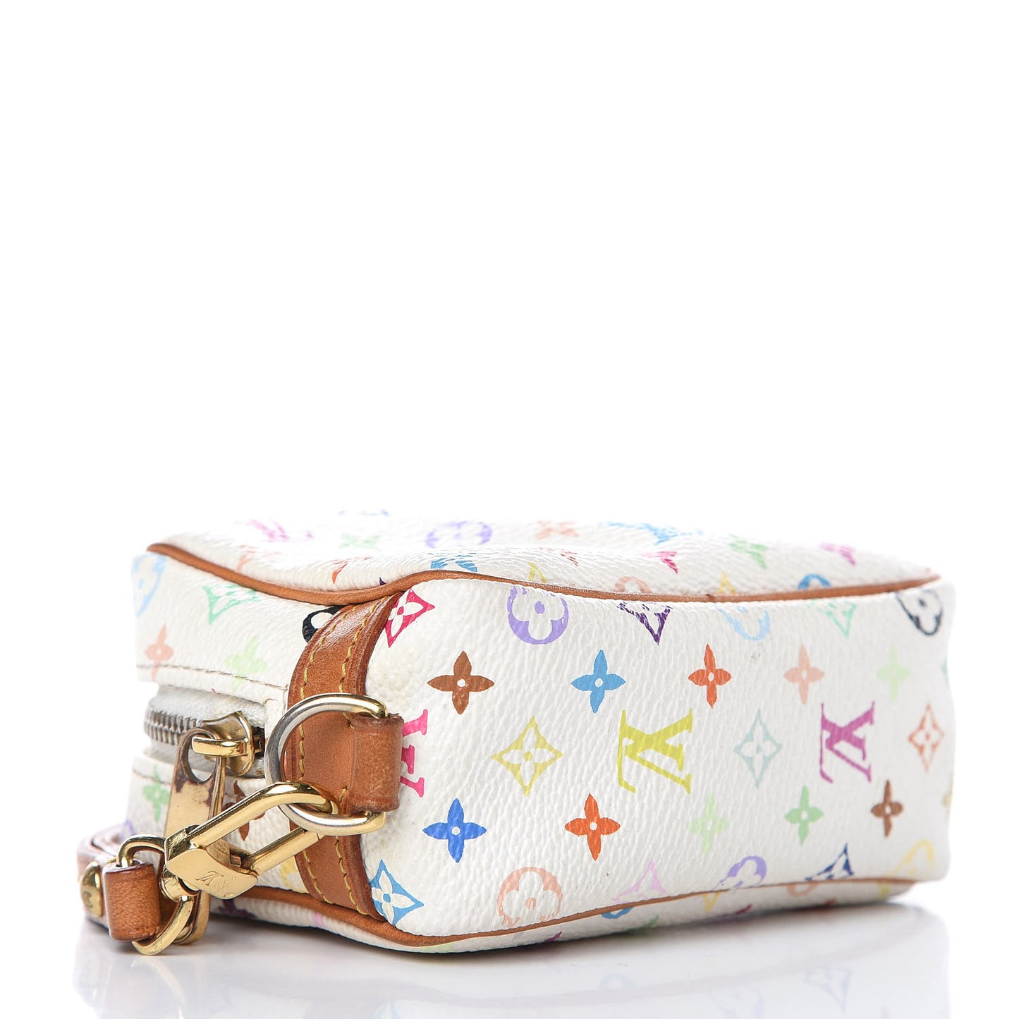 Monogram Multicolor Trousse Wapity White