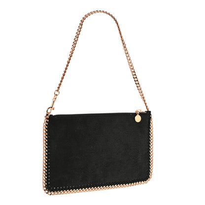 Stella McCartney Shaggy Deer Falabella Clutch Black 3 of 10