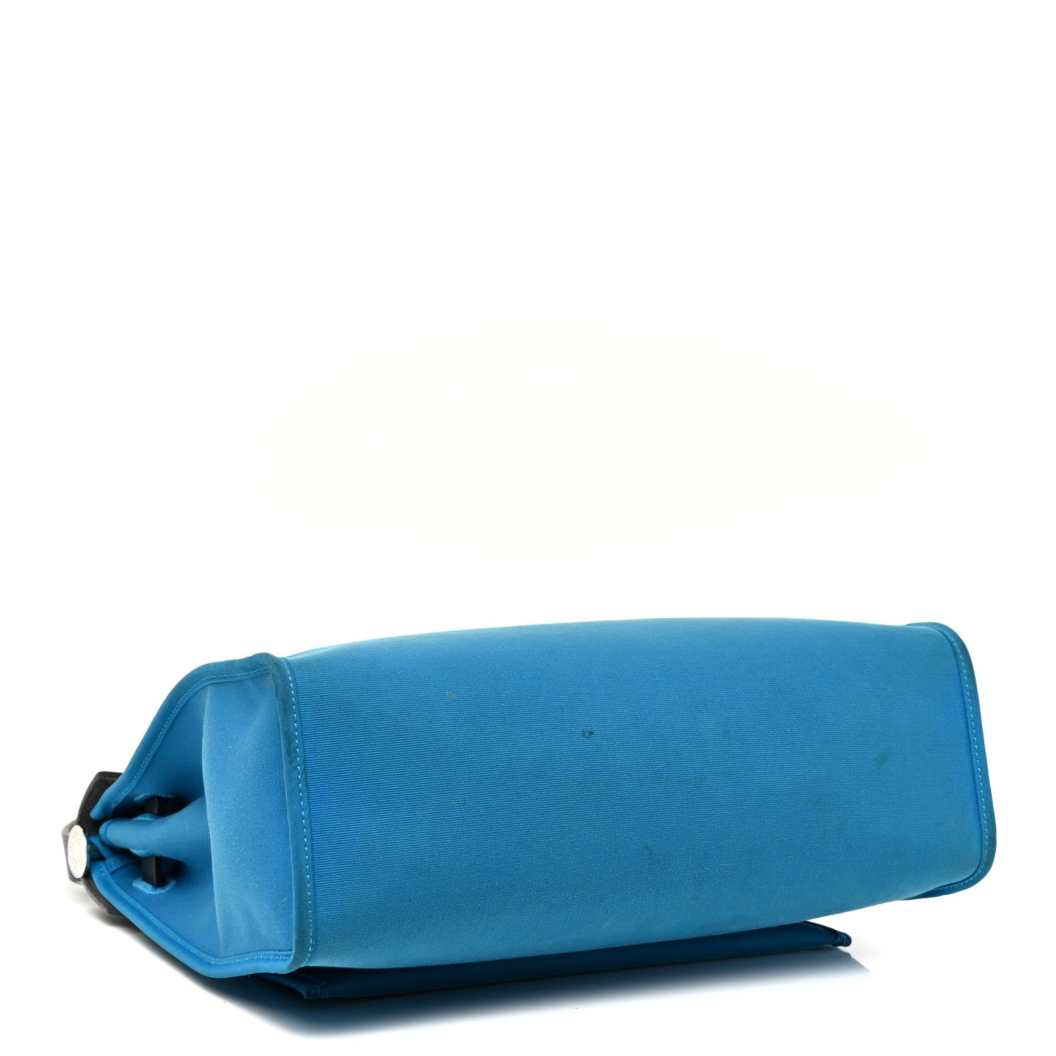 Hermes Vache Hunter Toile Herbag Zip 31 PM Bleu Zanzibar Bleu Indigo 5 of 25