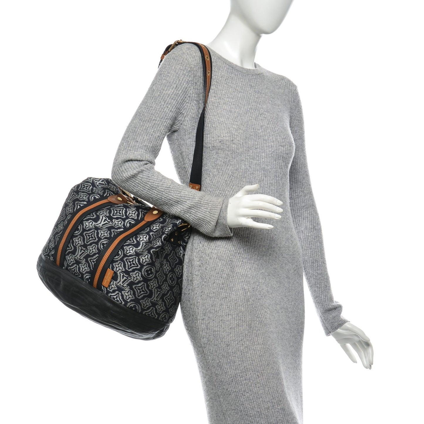 Jacquard Monogram Aviator Navy