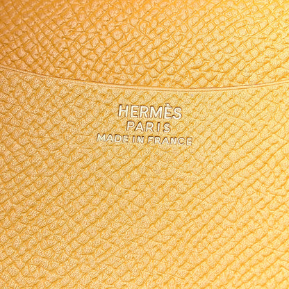 Hermes Courchevel Globe Trotter Agenda Cover PM Jaune 6 of 9