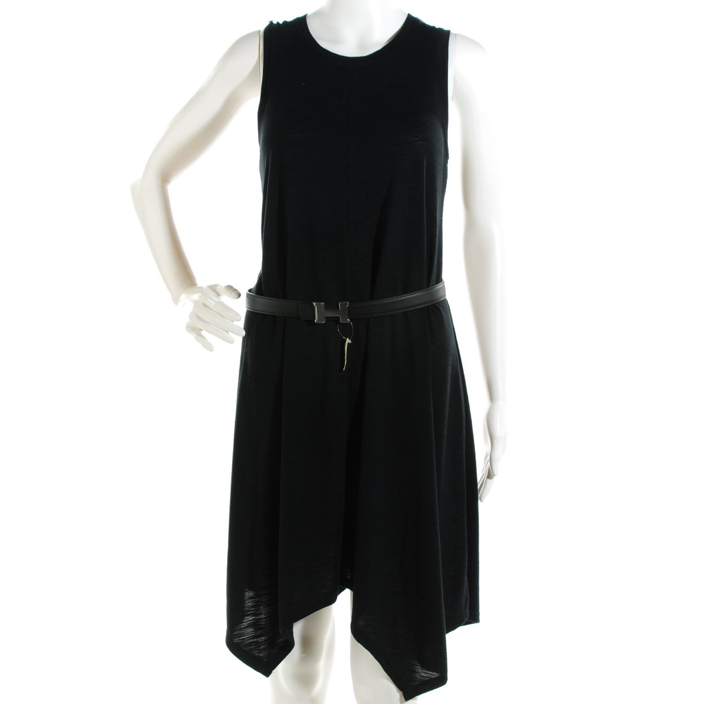 Epsom Swift 24mm H Belt 80 Silver Black