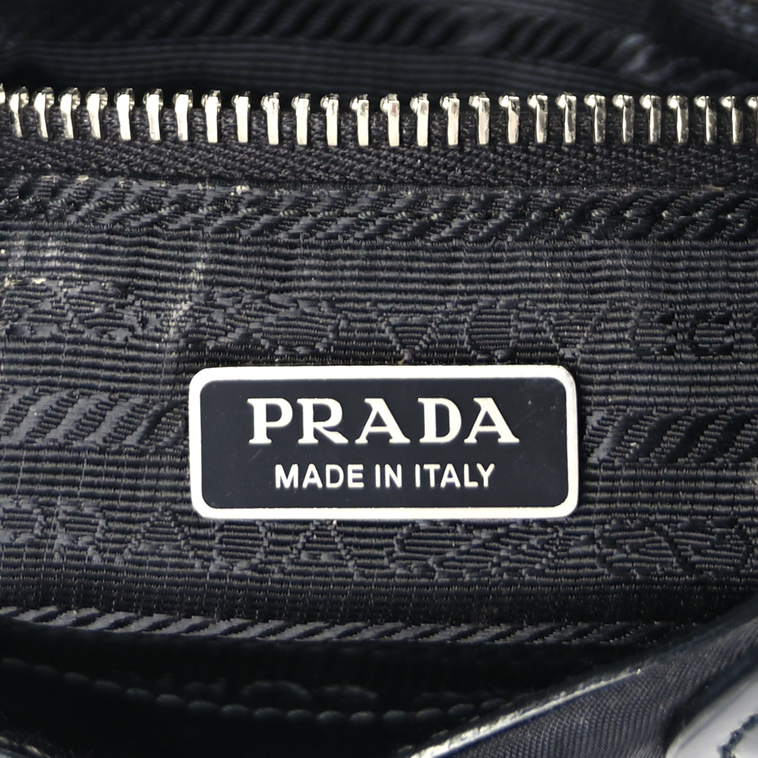 Prada Nappa Soft Padded Re-Edition 2002 Moon Bag Black 5 of 8