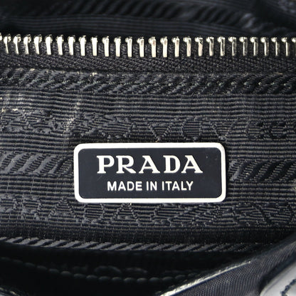 Prada Nappa Soft Padded Re-Edition 2002 Moon Bag Black 5 of 8